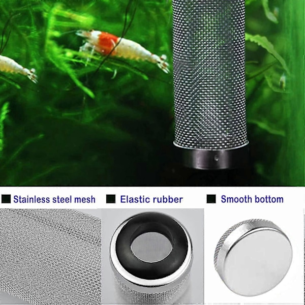 2 Stykker Filter Mesh Beskyttelse Rustfrit Stål Filterbeskytter, Rustfrit Stål