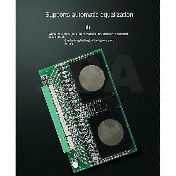 8a Aktiv Equalizer Balancer 4s 6s 7s 8s 12s 14s 15s 16s 17s 18s 19s 20s 24s Bms Lifepo4/li-ion 5a