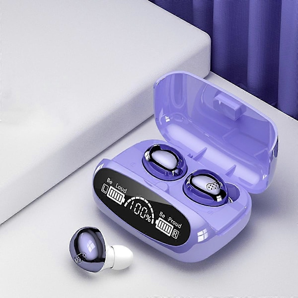 Trådlösa Hörlurar Stereo Sport Touch Headset Tws Bluetooth V5.1 Hörlurar Med Mikrofon Power B