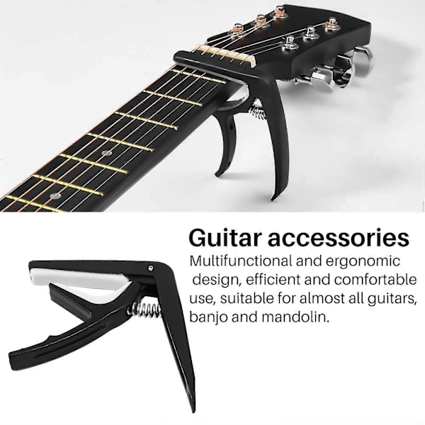 62 st Gitarrtillbehör Kit Akustisk Gitarr Byte Verktyg För Gitarr Och Gitarr Nybörjare