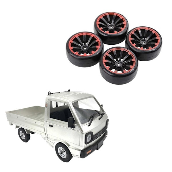 4st 1/10 12mm Hex Däck Fälgar D Bil För I Rc 1:10 On Car C