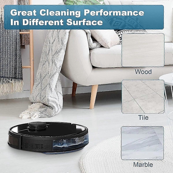 Korvaavat moppiliinat, Deebot Ozmo 950 920 -robotti-imureille, Yeedi 2 Hybrid -robotti-imurille