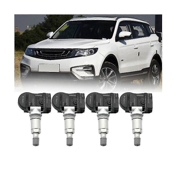 4 stk. 01725271 TPMS Sensor Til Ely X7 Sport 2020 43hz Dæktrykssensor Overvågningssystem 133