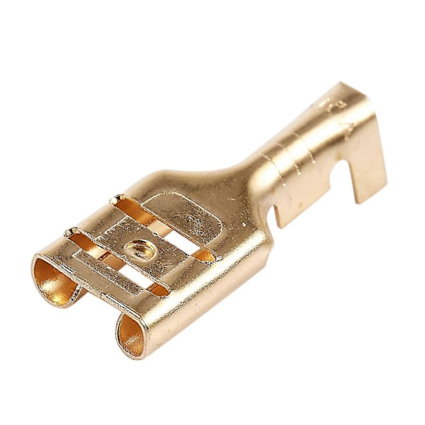 100 stk. bilhøjttaler 6,3 mm hun spade terminal ledningsstik