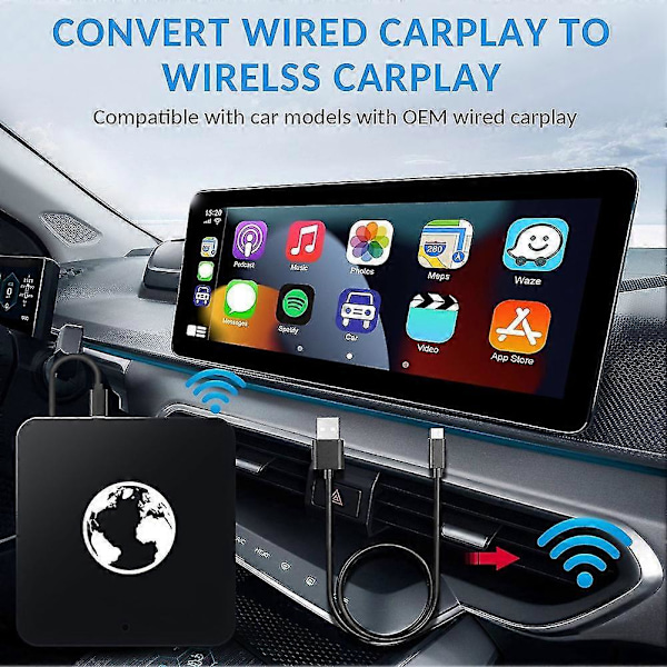 Ny Trådløs Carplay For Bt