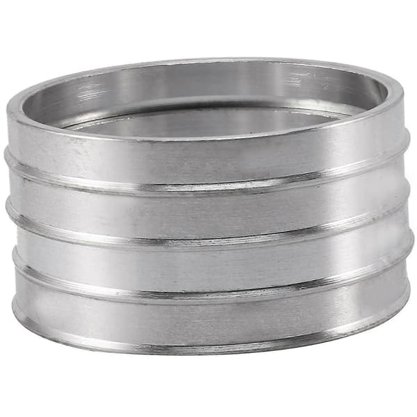 4st Aluminium Centric Spigot Navringar Hjuldistans Set 67.1mm Id Till 73.1mm Od