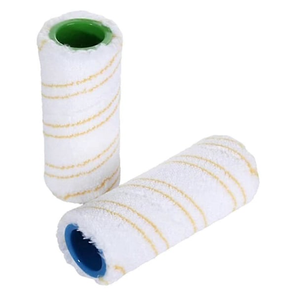 6 stk. for Fc3 Fc3d Fc5 Fc7 Trådløs Gulvrenser Mikrofiber Rullebørste Tilbehør Erstatning Ro