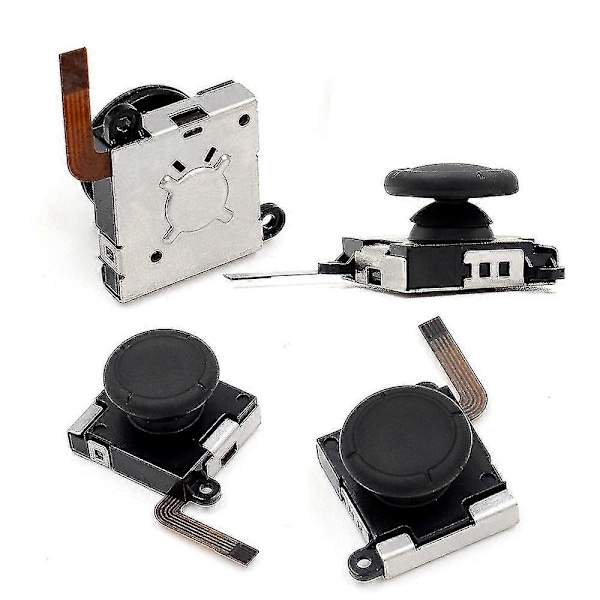 2-pack Joycon Joystick 3d Tumspak Ersättningskit Inkluderar Skruvmejslar Tumspak C