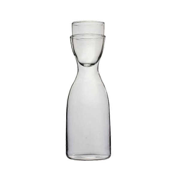 1 Sæt Kreativ Praktisk Glas Tekande Drik Mælkekande og Kop Sæt Varmebestandig Glas Tekande til Hjem Restaurant Køkken