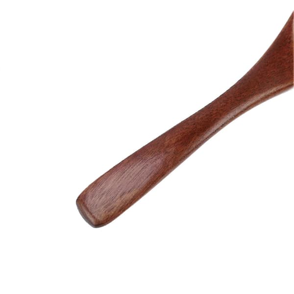 5 st Handgjorda Japanska Träslevar för Soppa 15 cm Långa Träslevar för Kaffe Te Drycker
