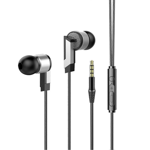 Gaming Headset med Linjekontrol Subwoofer Komfortabelt In-Ear Design 3.5mm Type-C Høretelefoner til Langvarig Brug