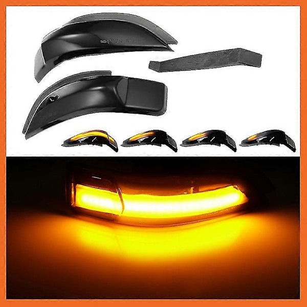 Bil LED Dynamisk Bakspejl Lys Blinklysindikator Til Corolla Yaris Xp130 E180 Prius