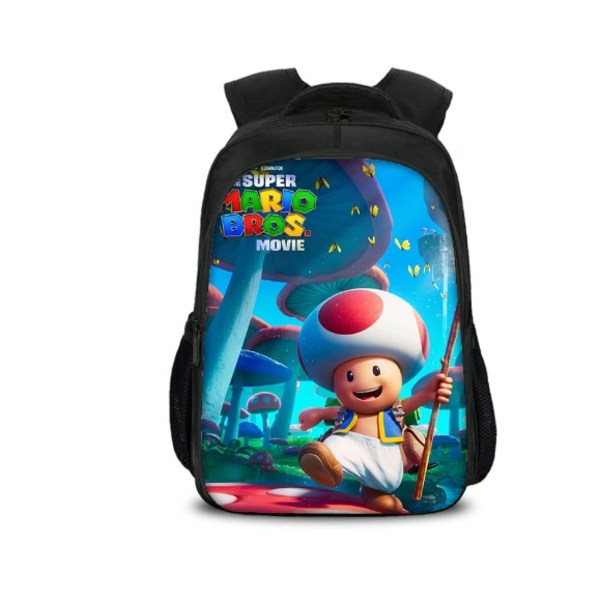 Super Mario Bros Ryggsäck Barn Skolväska 12\"
