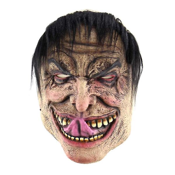 Halloween Cosplay -naamio aikuisille, hauska miesten puku naamio, karmivat naamiot Halloween-juhliin, Cosplay-rekvisiitta, korkea laatu