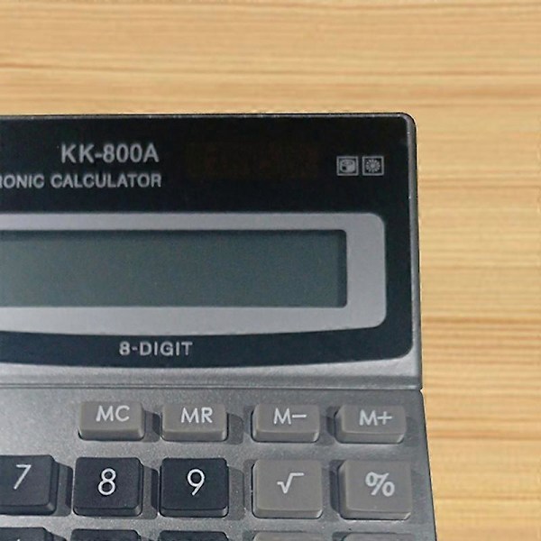 Skrivebordskalkulator 8 Sifre Elektronisk Kontor Økonomi Regnskap Skrivesaker