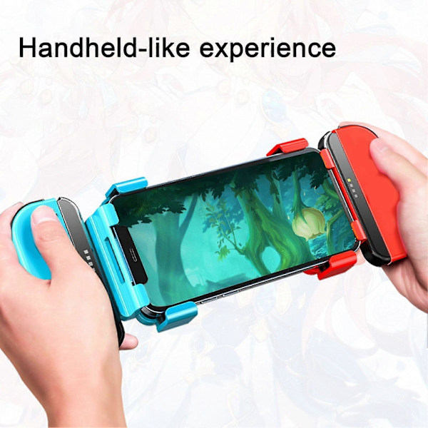 2 stk. Joycon-holderklemmer Mobiltelefon Gamepad Brakettklips Enkel installasjon Joypad-kontrollere Spilltilbehør