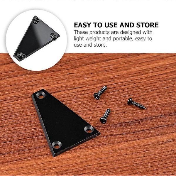 1 Set Elektriska Gitarr Truss Rod Skydd Metall Gitarr Truss Rod Skydd