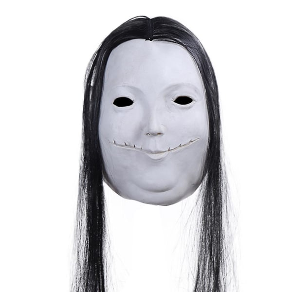 Skrekk Skummel Parykk Maske Cosplay Maske For Ansiktet Halloween Fest Kostyme Maske Rekvisitt Maskerade Joker Latex Hodeplagg Ball
