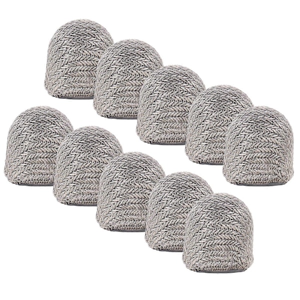 10 stk Kapasitive Tupper Stylus Tupper Erstatning Tupper Utskiftbare Mesh Fiber Tupper