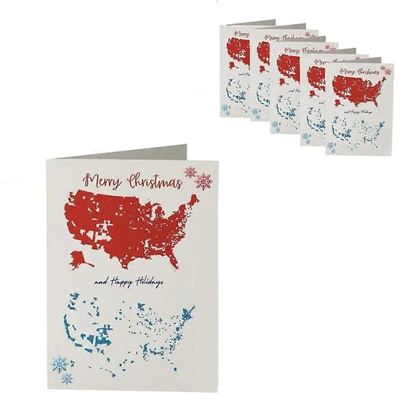 2024 Hyvää Joulua Amerikka -kortti, Hyvää Joulua -kortti,