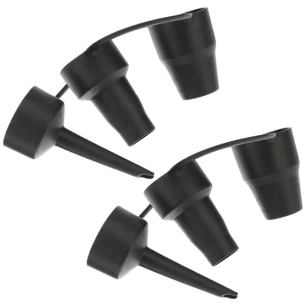 2 Set 3 Storlekar Plastmunstycke Pumpmunstycke Huvud Luftpump Adapter Ersättningsmunstycken