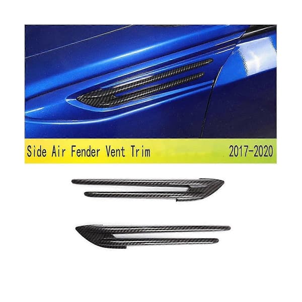 Fiber Bil Sidevingedeksel Stripe For Brz 2017-2020