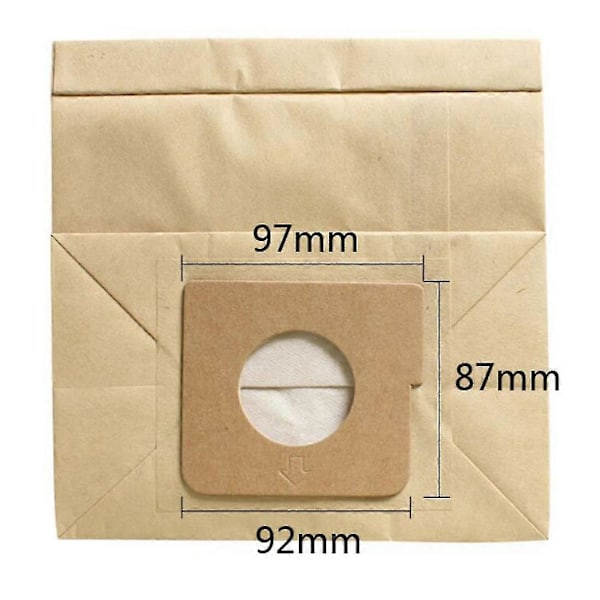 10 stk. erstatningsstøvsugerpose for LG V-743rh V-3810r V-943sab V-2800rh V-cr543sdv V-c3245rt støvsuger