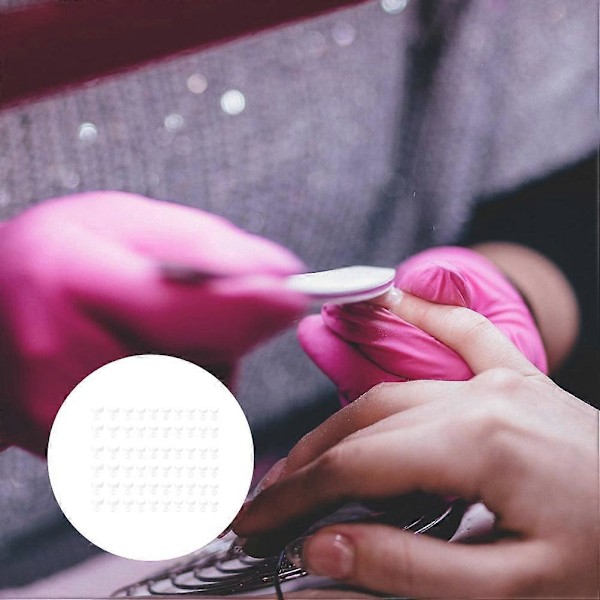 500 stk. halvmåne falske negleplader negletipper manicure kunsttilbehør til hjemmet