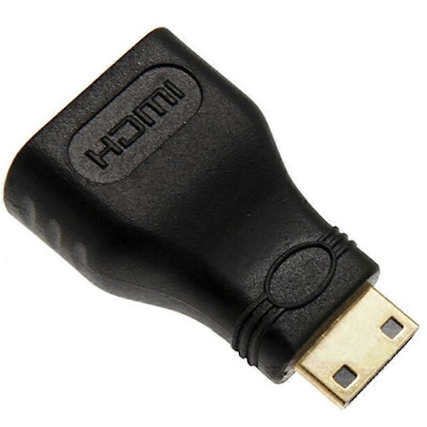 HDMI-kompatibel Mini Hane Typ C till HDMI-kompatibel Standard Hona Typ A Konverter Adapter Kontakt