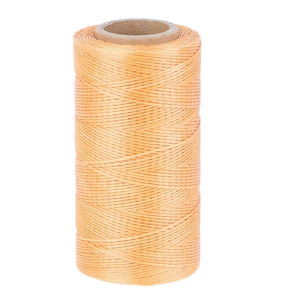 150D 0.8mm Lær Syvoks Tråd Håndsøm Snor Håndverk DIY Lærverktøy Syhåndverk Lær Spesial Flat Vokset linje (260m)