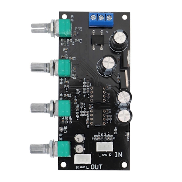 Ne5532 Forstærker Tone Preamp Board Diskant Mellemregister Lydstyrke Tone Kontrol Justering Pre-forstærker, Fast
