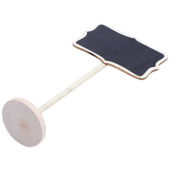 Mini Liten Tavle Krittavle Tre Meldingstavleholder Med Stativ For Fest Bryllup Bordnummer