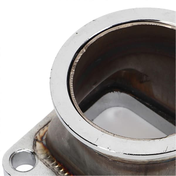 2.5in V-båndsflensadapter Rustfritt Stål Rustsikker Langvarig Universal for T4 Turbo