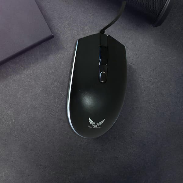 Stationær Notebook Gaming Mus Kablet Lysende Mus USB Stik Computermus