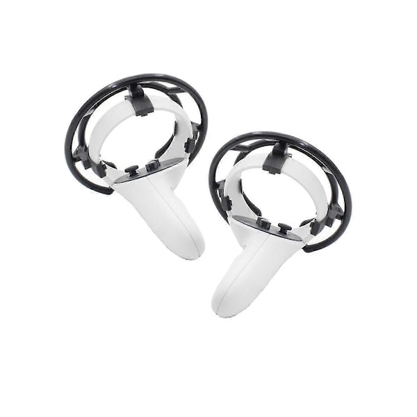 For / Vr Touch Controller Ring Anti-kollisjon Støtfanger Ramme Holder Deksel Grip Håndtak Tilbehør, whi