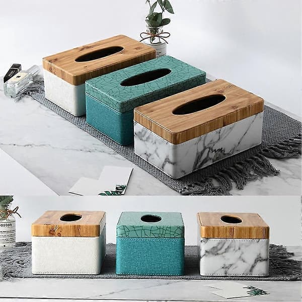 Söt Hem Hotell Enkel Tissue Box Vardagsrum Kreativ Tissue Box B