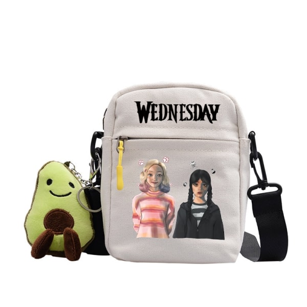 Wednesday Adams Axelväska Spel Anime Messenger Bag style 5
