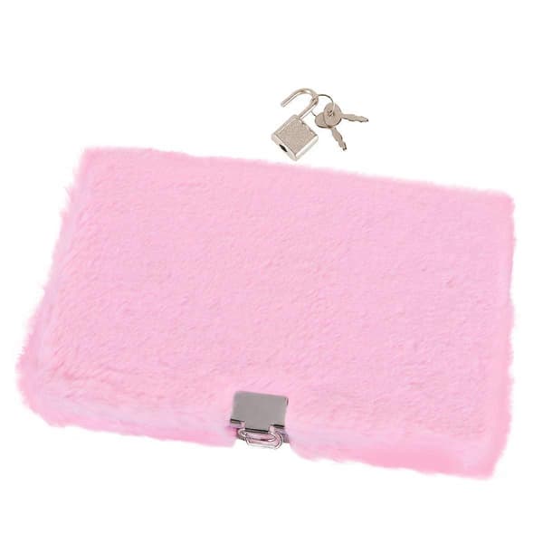 Kreativ og dejlig notesbog, A5 plys notesbog, planlægger, organizer, dagbog (Pink)