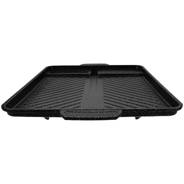Grillpande til Camping Husholdnings BBQ Pande Grøntsags Kød Grillpande Praktisk Grillbakke