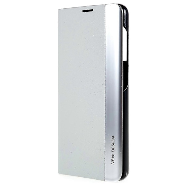 For Samsung S21 Fe Fjerde Generasjon Stativ Lærveske White Style H Samsung Galaxy S21 FE