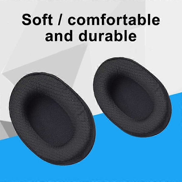 1 Par Bekväma Hög Elastiska Hörlursöverdrag Brusreducerande Öronmuff Hörlurstillbehör för Steelseries Arctis 3/5/7.