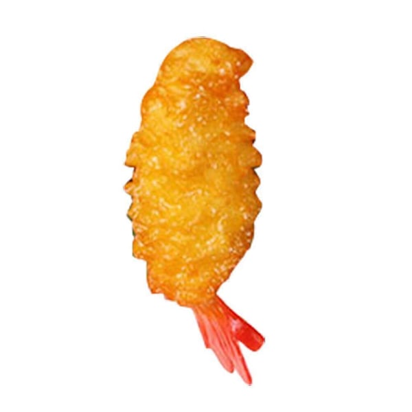 Nyhet Mini Simulerad Matdekoration Realistisk Konstgjord Tempura Modell Falsk Plastmat Modell