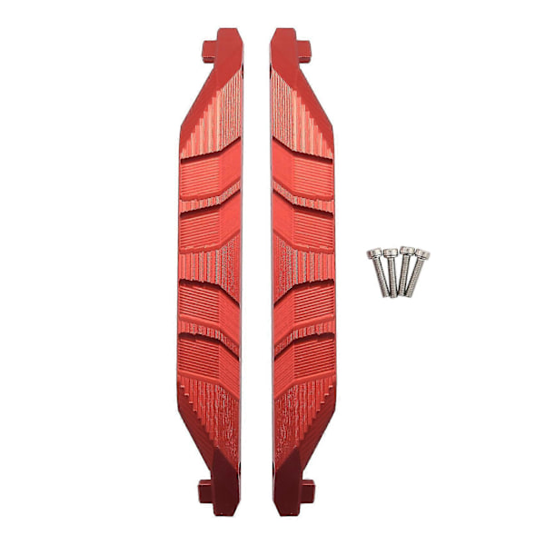 För Traxxas 1/10 Maxx Rc Tillbehör Delar Aluminium Chassi Sida Bakre Stötfångare För Traxxas 1/10 Maxx 892