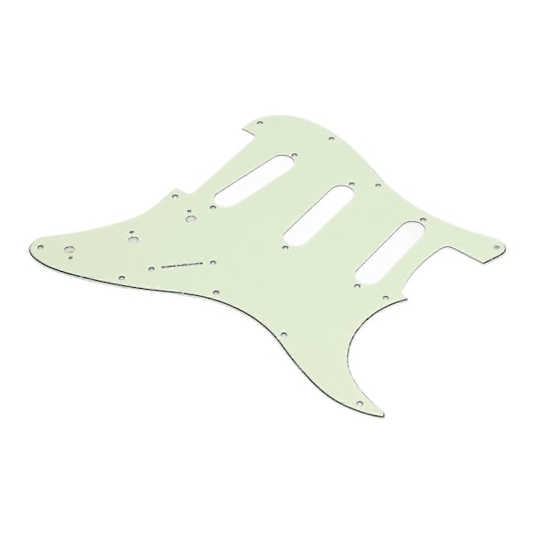 Elektrisk Gitarr Plektrumskydd 3 Lager 11 Hål PVC Plektrumskydd Repskydd för ST Gitarr