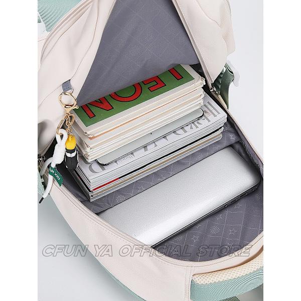 CFUN YA Nya Junior High School Väskor För Flickor Pojkar Studenter Ryggsäck Tonåring Väska Mochila Escolar Niña Infantil Menina Sac Wine Red