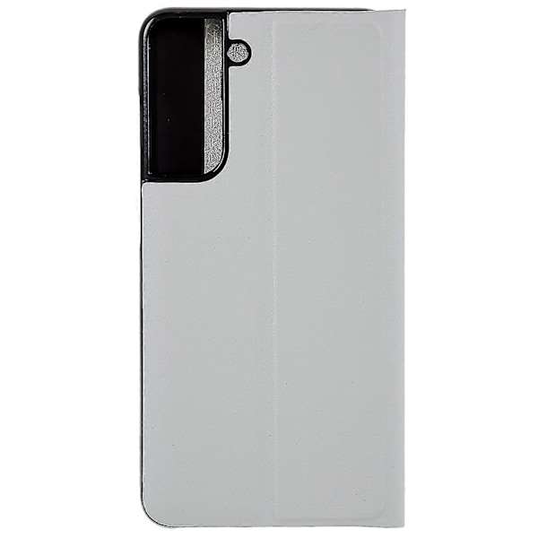 For Samsung S21 Fe Fjerde Generasjon Stativ Lærveske White Style H Samsung Galaxy S21 FE