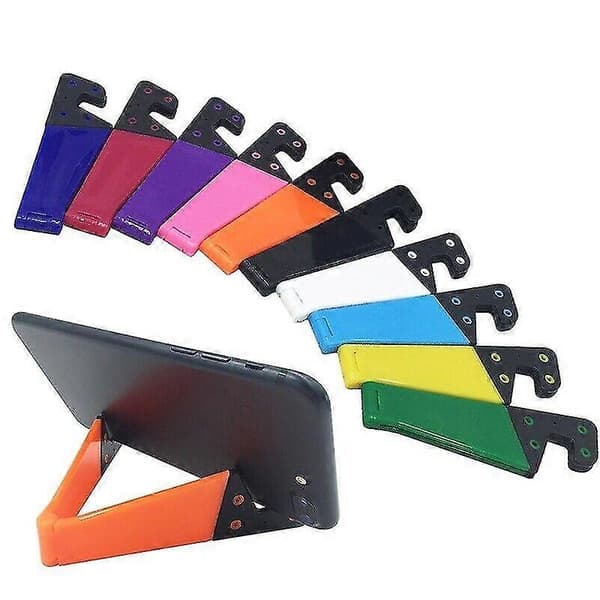 2x Bærbar Universal Foldbar Mobiltelefon Stand Holder Til Smartphone Tablet