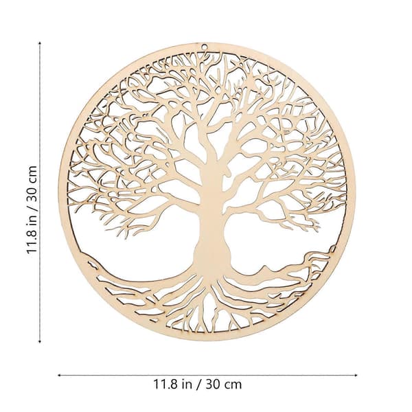1 st Livets Träd Hänge Prydnad Dekorativ Hängande Ornament för Sovrum