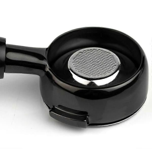 Dubbelkoppig pulverbehållare i rostfritt stål 58mm, för kaffemaskin
