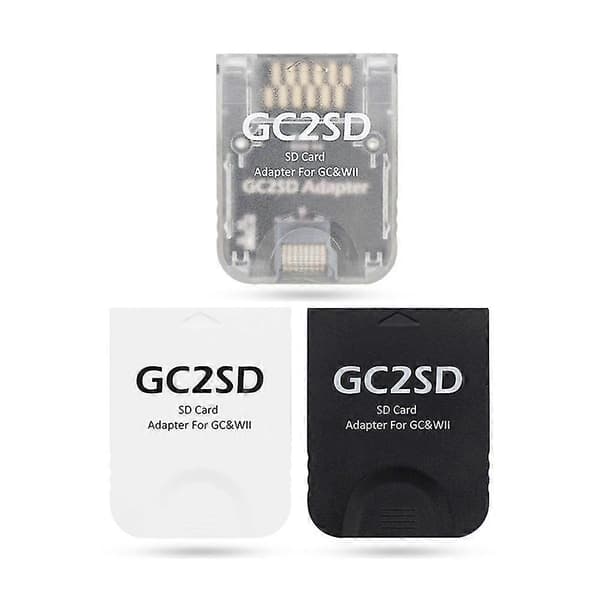 2 kpl Gc2sd -sd Gc2sd Sd-adapteri Konsoleille Sd2sp2